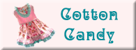Cotton Candy Dog Dress Clothing Pattern